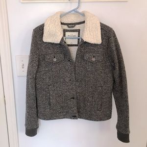 Abercrombie & Fitch | Fleece Crop Jacket